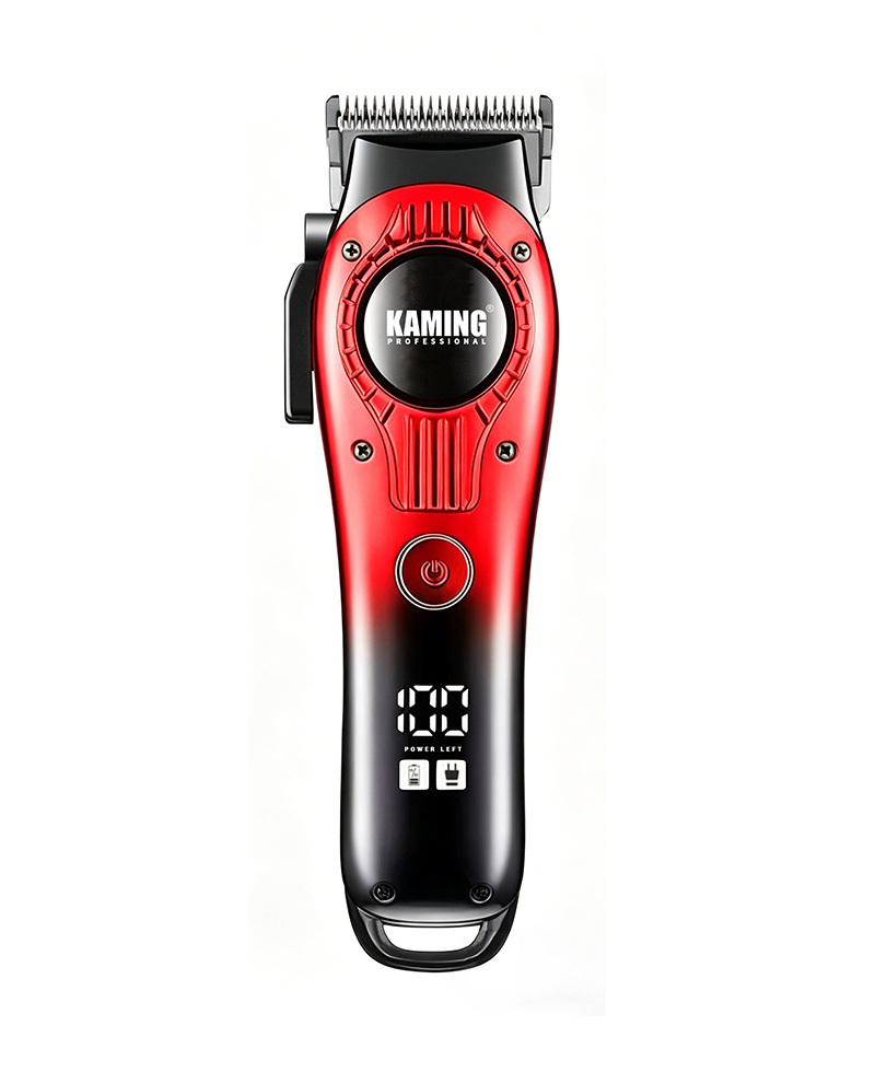 Kaming 1708 Quiet Electric Hair Clipper, Propesyonal na Fade Clipper para sa Paggamit ng Salon na may Digital Display