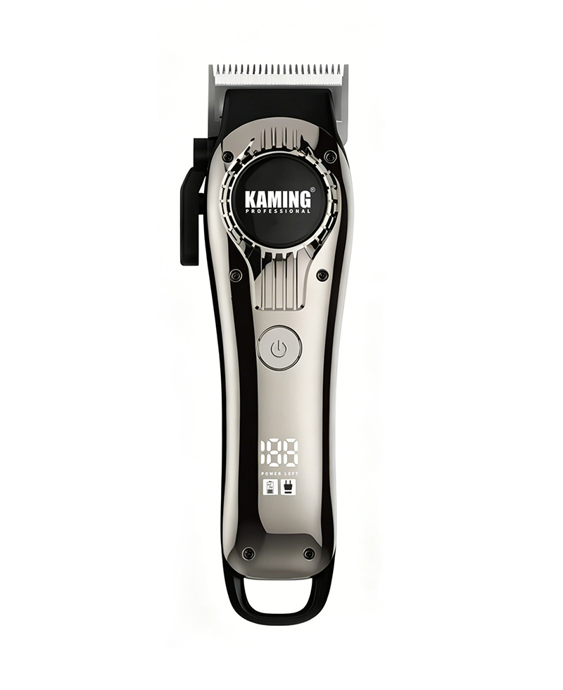 Kaming 1708 Quiet Electric Hair Clipper, Propesyonal na Fade Clipper para sa Paggamit ng Salon na may Digital Display