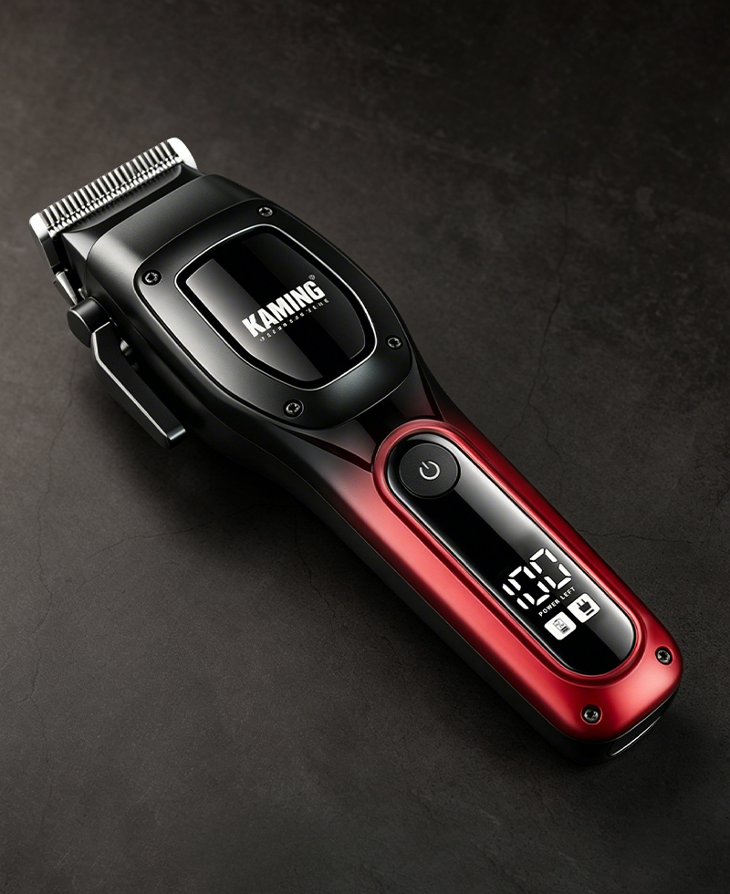 Kaming 1709 Bagong Propesyonal na High Power Hair Clipper na may Digital Display para sa Salon at Panlalaking Grooming