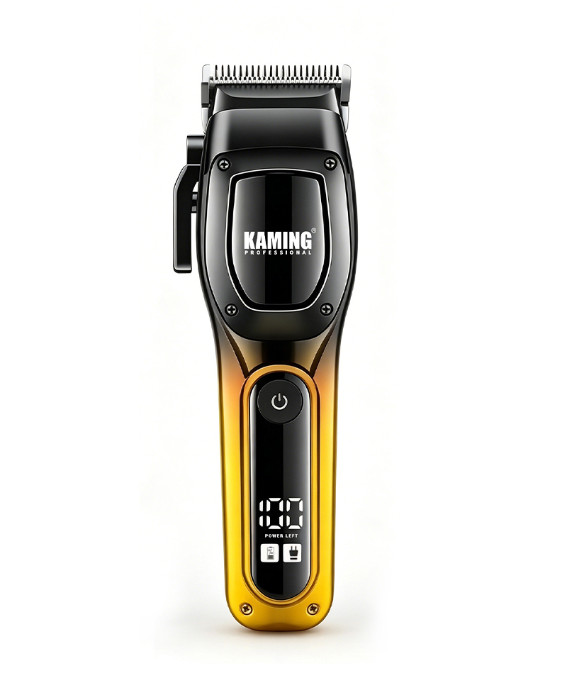 Kaming 1709 Bagong Propesyonal na High Power Hair Clipper na may Digital Display para sa Salon at Panlalaking Grooming