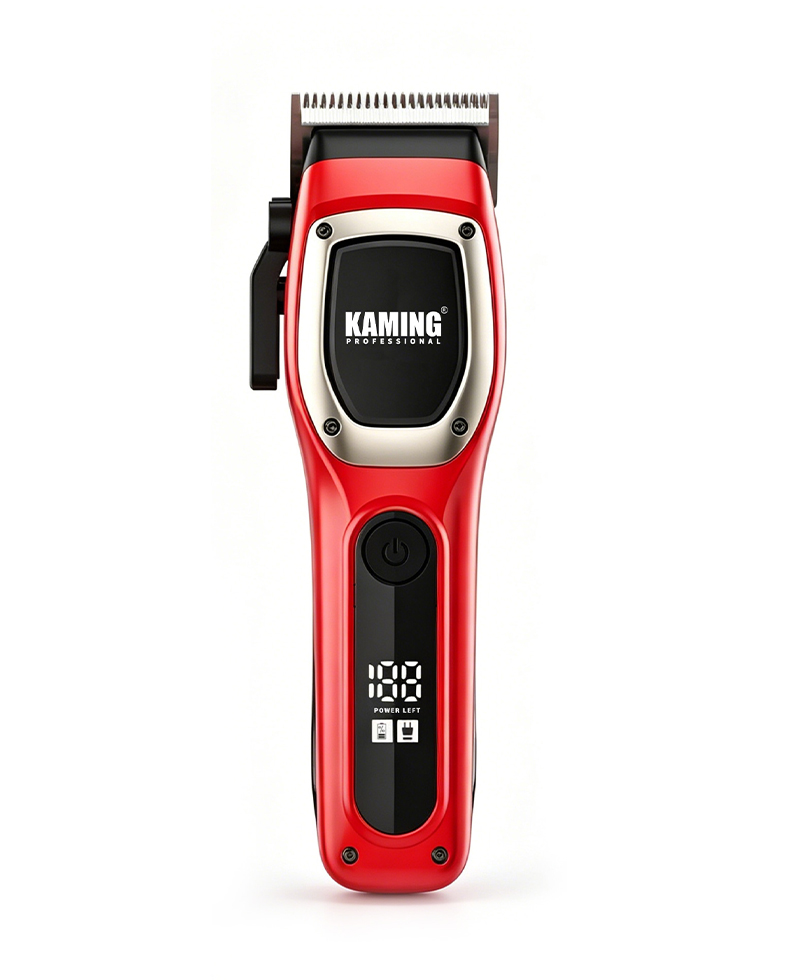 Kaming 1709 Bagong Propesyonal na High Power Hair Clipper na may Digital Display para sa Salon at Panlalaking Grooming