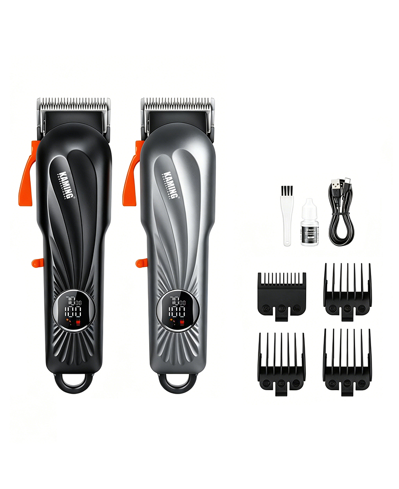 Kaming 806 Professional Salon Hair Clipper na may LCD Display