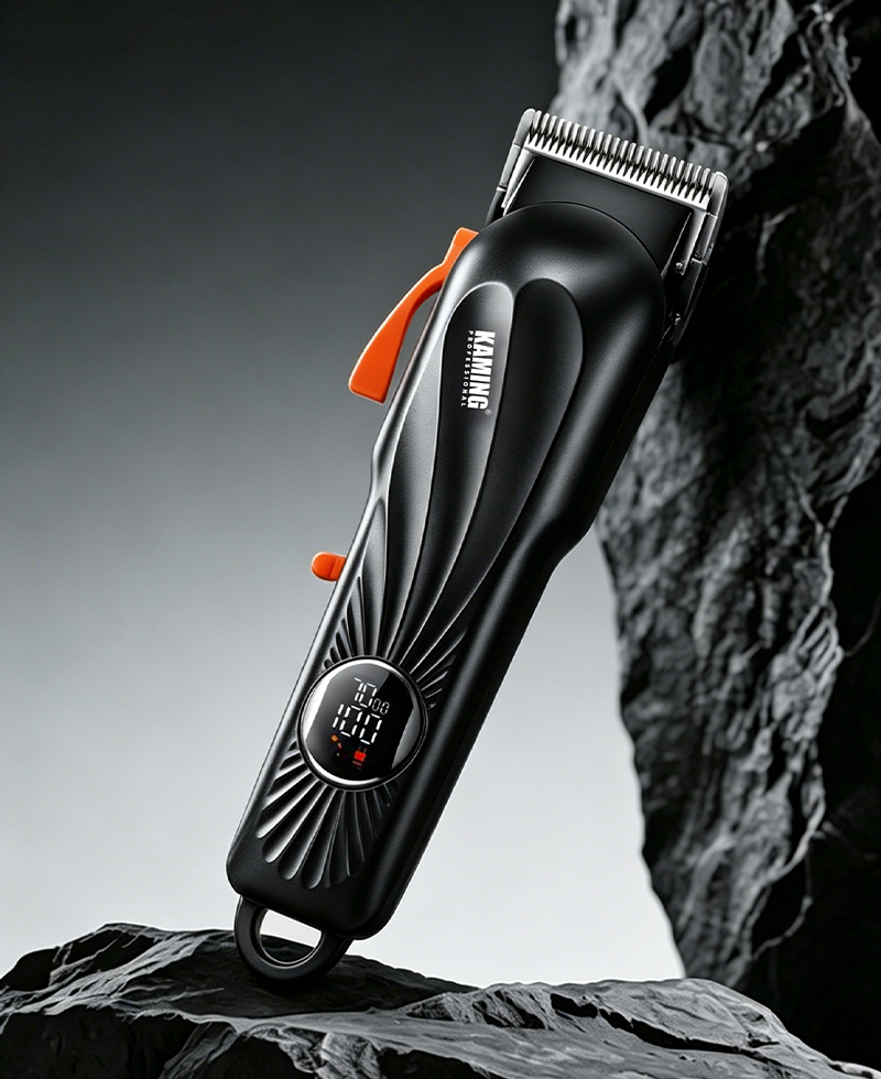 Kaming 806 Professional Salon Hair Clipper na may LCD Display