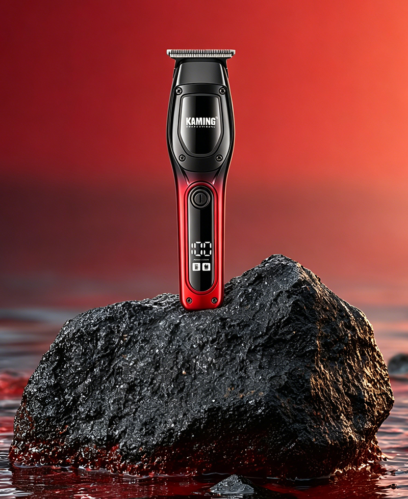 Kaming1711 Bagong Electric Hair Clipper para sa Mga Lalaki Zero Gap Digital Display 7000 RPM Detalye Trimmer Cross Border Trade
