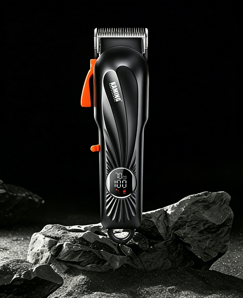 Kaming 806 Professional Salon Hair Clipper na may LCD Display