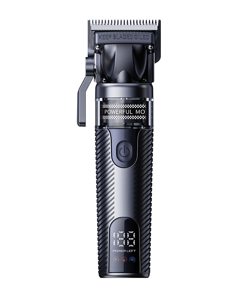 Kaming 319 Professional Hair Clipper na may Brushless Outrunner Motor – Salon-Grade, Vintage Metal Body