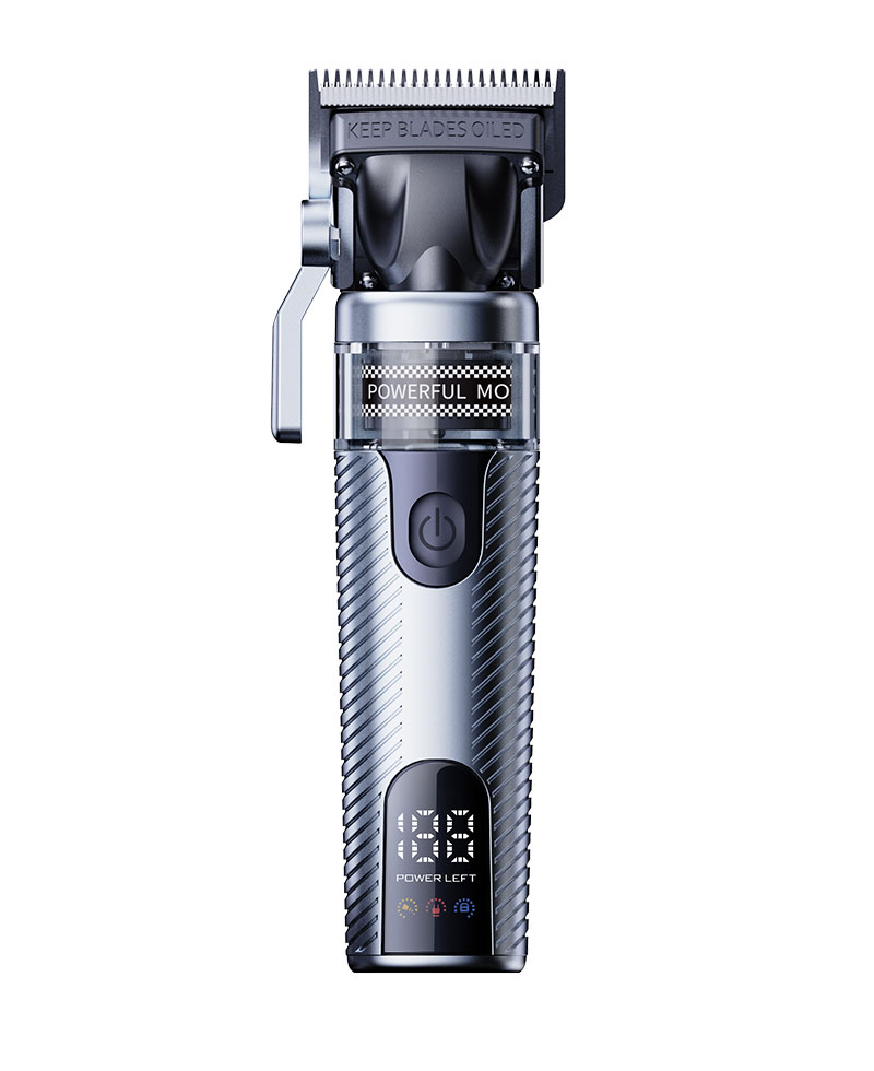 Kaming 319 Professional Hair Clipper na may Brushless Outrunner Motor – Salon-Grade, Vintage Metal Body