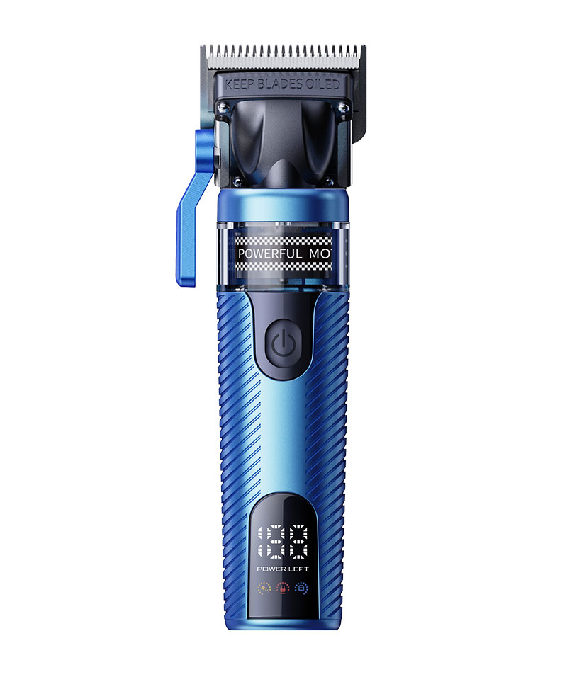 Kaming 319 Professional Hair Clipper na may Brushless Outrunner Motor – Salon-Grade, Vintage Metal Body