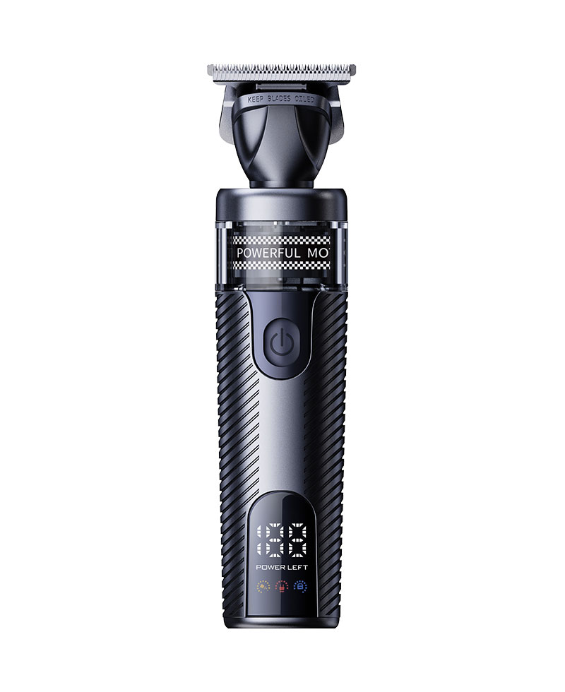 Kaming 320 Professional-Grade Hair Clipper na may Brushless Outrunner Motor, Salon-Specific, Vintage Metal Design