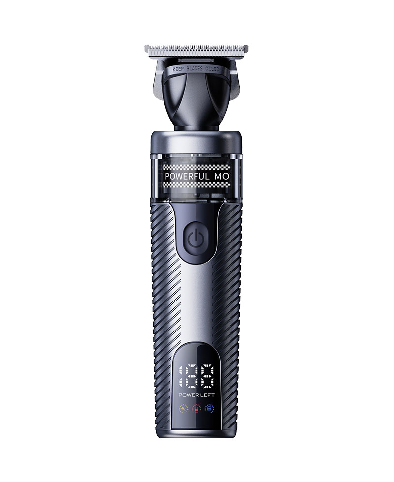 Kaming 320 Professional-Grade Hair Clipper na may Brushless Outrunner Motor, Salon-Specific, Vintage Metal Design