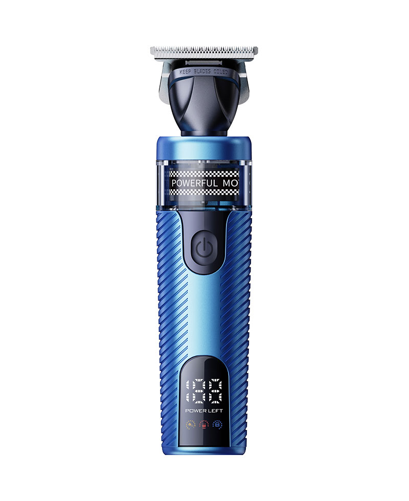 Kaming 320 Professional-Grade Hair Clipper na may Brushless Outrunner Motor, Salon-Specific, Vintage Metal Design
