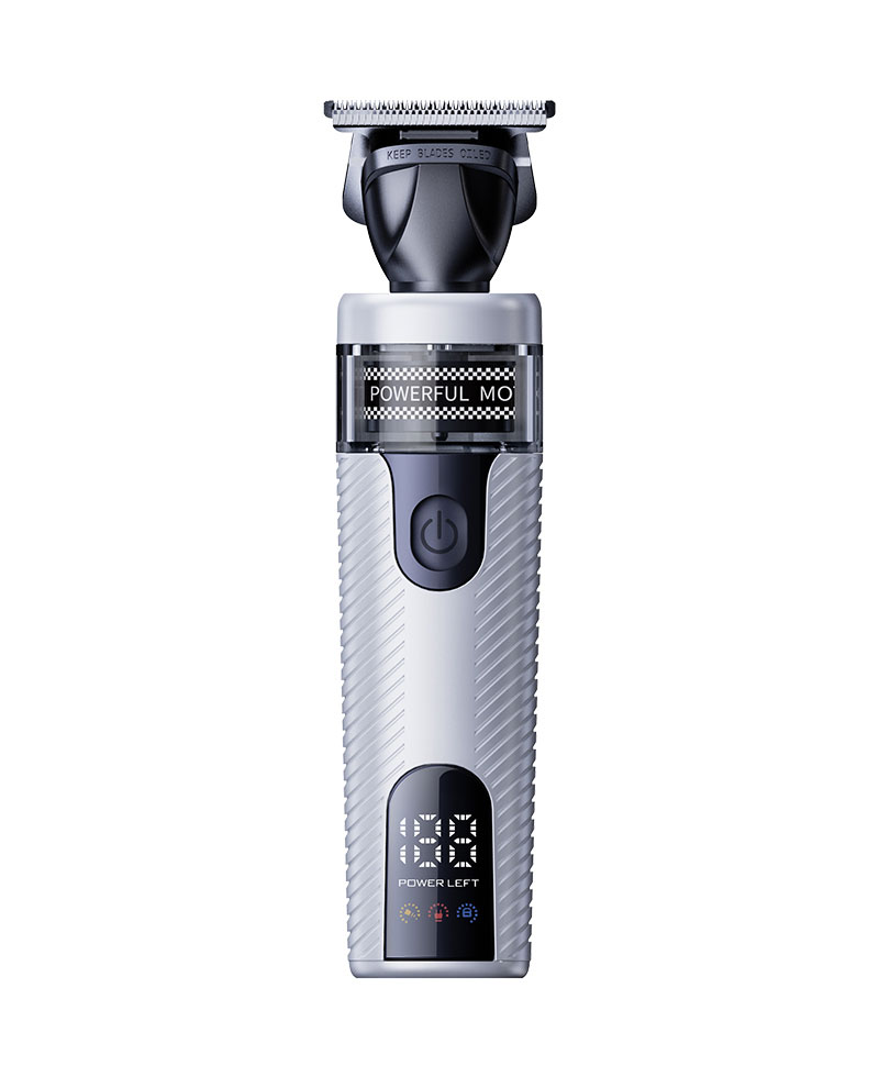 Kaming 320 Professional-Grade Hair Clipper na may Brushless Outrunner Motor, Salon-Specific, Vintage Metal Design